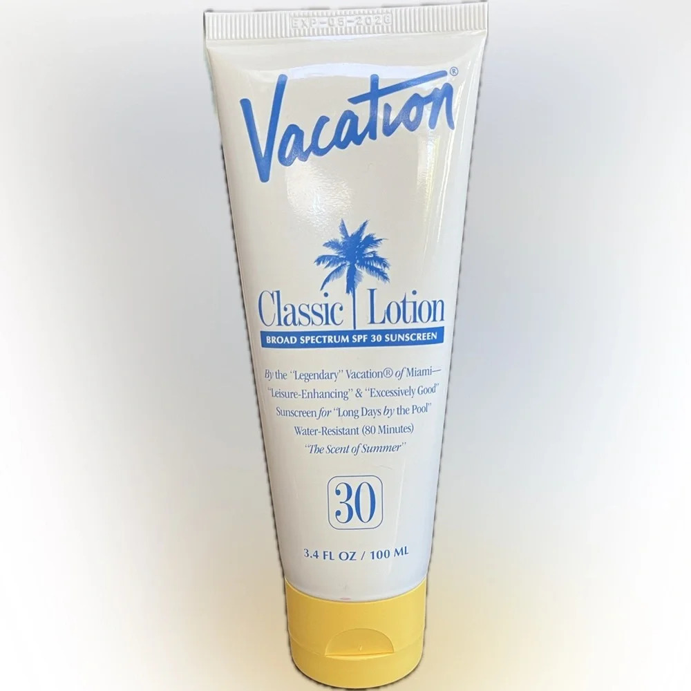 Vacation Classic Lotion SPF 30, NEW Unopened, 3.4 oz